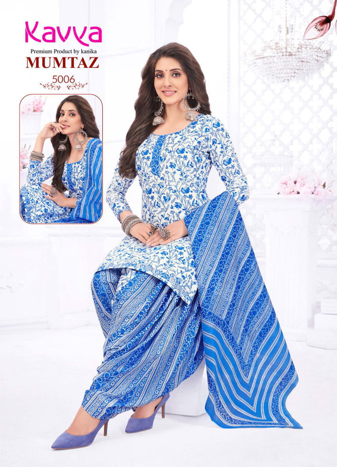 Kavya Mumtaz Vol 5 Printed Readymade Suits Catalog
